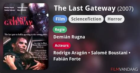 The Last Gateway (2007) film online,Demián Rugna,Rodrigo Aragón,Salomé Boustani,Juan Franco Costanzi,Fabián Forte